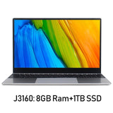 15.6 inch i7 Gaming Laptops With 8G RAM 1TB 512G 256G 128G SSD Ultrabook Win10 Notebook Computer