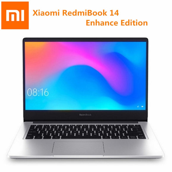 Xiaomi RedmiBook 14 inch Notebook Windows 10 OS Intel Core i5-10210U/ i7-10510U 8GB RAM 512GB SSD Sliver Laptop Enhanced Edition