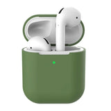 Portable Earphone cover,Silicone Headset/Earpiece Case Protective Cover For AirPods 2nd Generation  Earphone