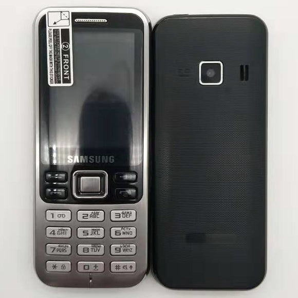 C3322 100% Original Unlocked Samsung C3322 GSM Dual Sim Card FM Bluetooth FM Radio Mobile Phone Free Shipping