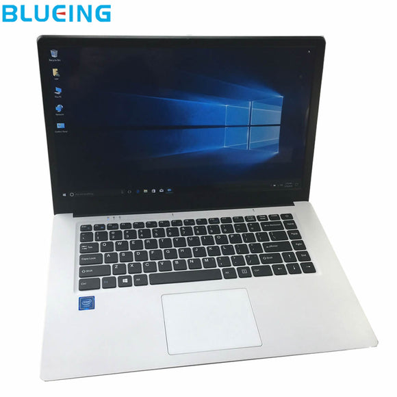 15.6 inch ultra-slim laptop 2GB 32GB SSD large battery Windows 10 WIFI bluetooth notebook computer netbook PC free shipping