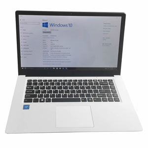 15.6 inch ultra-slim laptop 2GB 32GB SSD large battery Windows 10 WIFI bluetooth notebook computer netbook PC free shipping