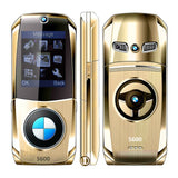 Mosthink W760 Car Shape Flip Mobile Phone Small Size 2G GSM Cell Phone Dual SIM Cards Seniors Phone Russian Keyboard Cheap